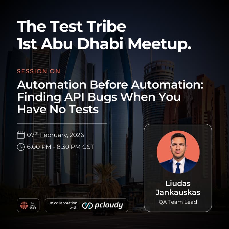 Cover Image for Automation Before Automation | Abu Dhabi Meetup