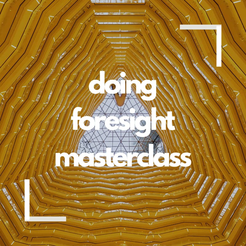 Cover Image for Doing Foresight Masterclass