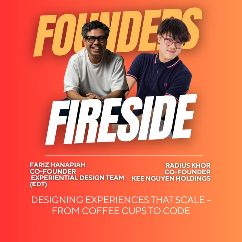 Cover Image for FOUNDERS FIRESIDE : Designing Experiences That Scale