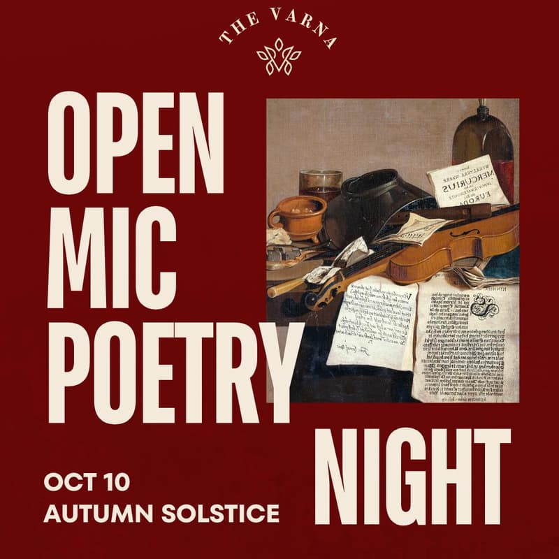 Cover Image for Open Mic Poetry Night