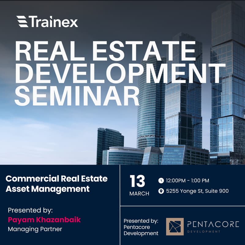 Cover Image for Trainex Seminar: Commercial Real Estate Asset Management