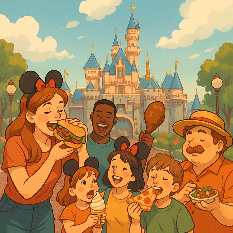 Cover Image for Eats & Enchantment: A Disney Day