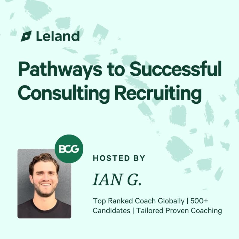 Cover Image for Pathways to Successful Consulting Recruiting