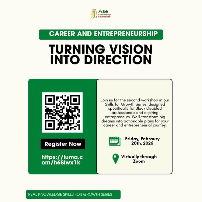 Cover Image for Skills for Growth Workshop 2: Turning Vision into Direction