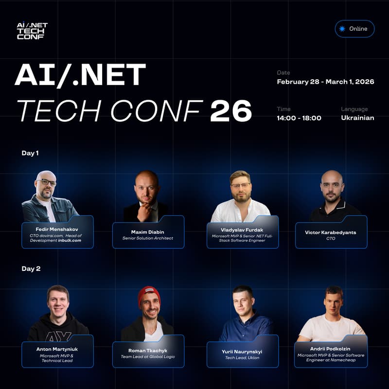 Cover Image for AI/.NET TECH CONF 2026