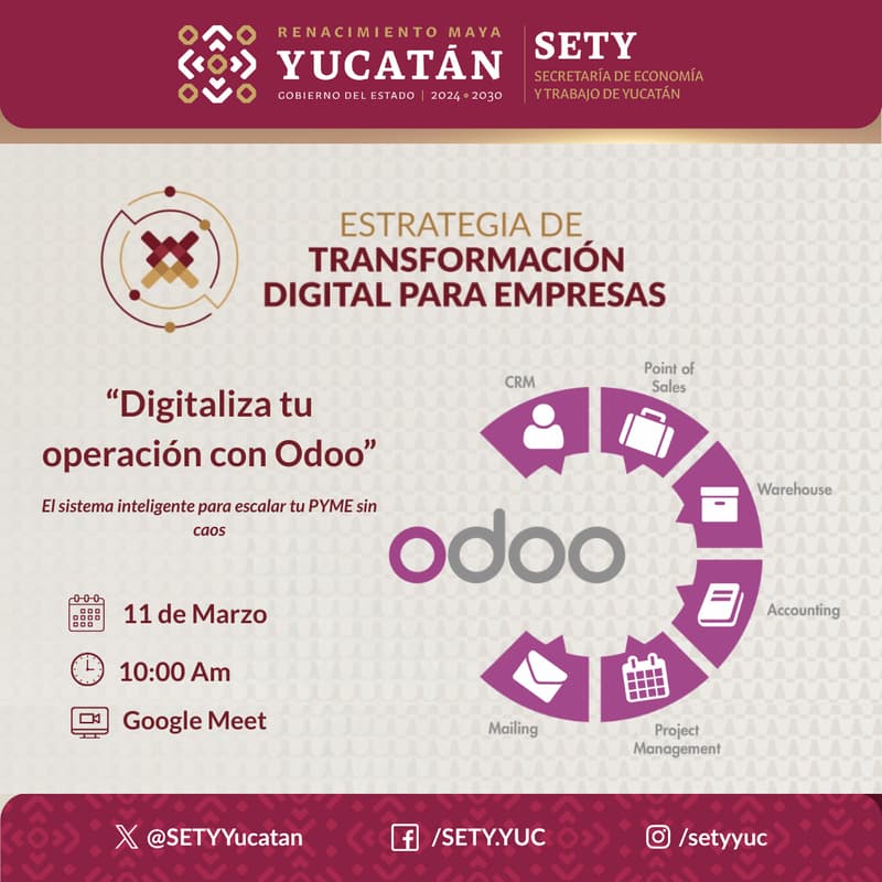 Cover Image for 💡 Digitaliza tu operación con Odoo 🏢