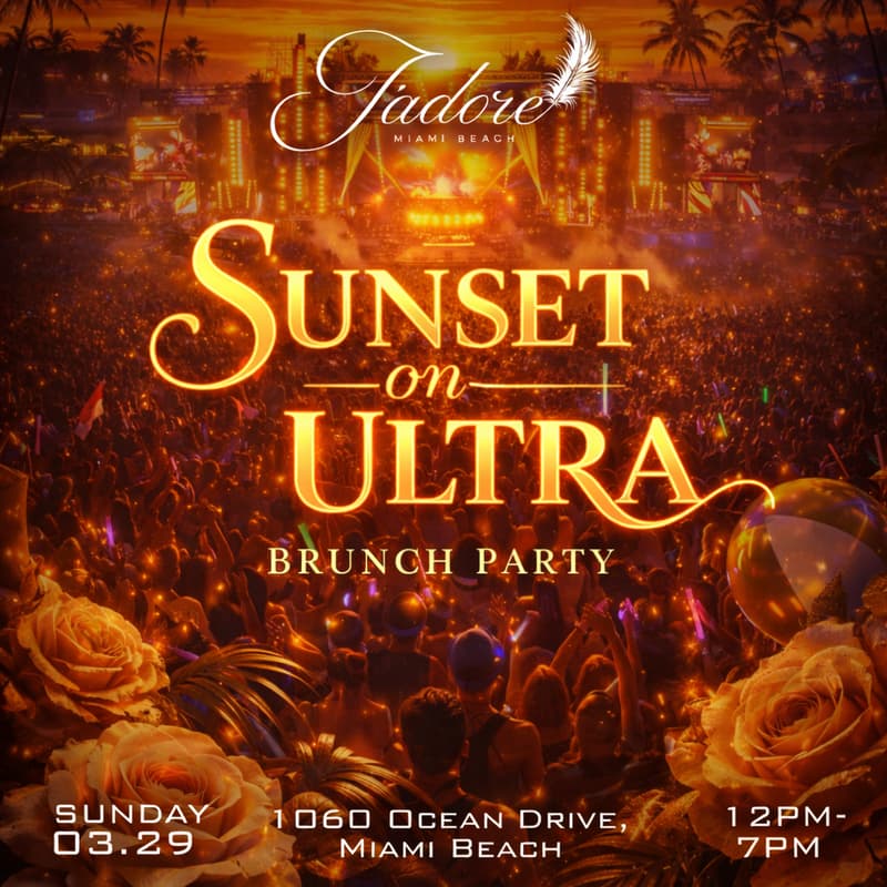 Cover Image for 🌅 SUNSET ON ULTRA: ELECTRIC GARDEN CLOSING PARTY 🌙⚡️