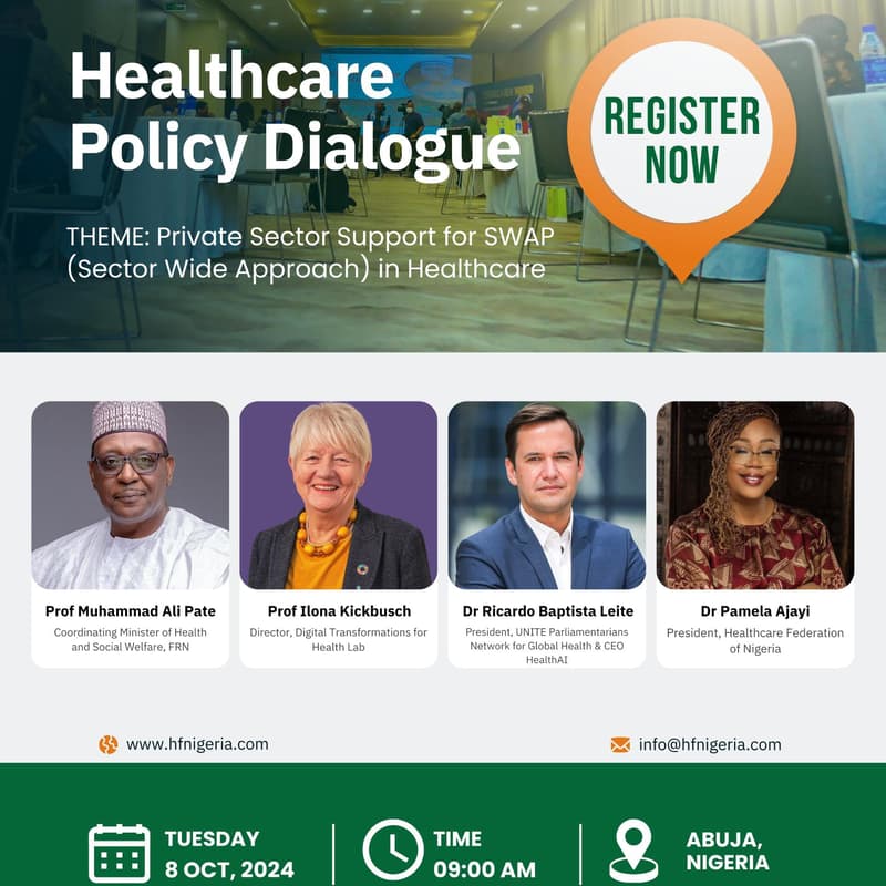 Cover Image for Healthcare Policy Dialogue