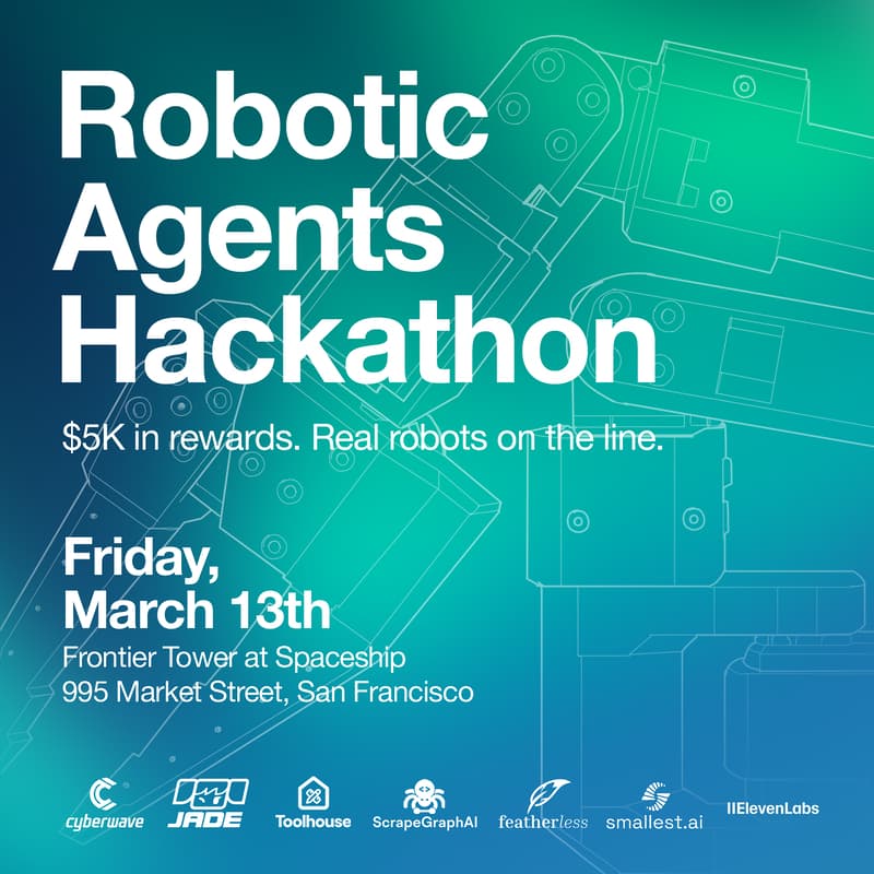 Cover Image for Robotic Agents Hackathon