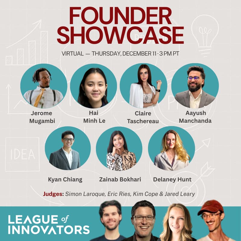 Cover Image for League of Innovators Labs 15 Founder Showcase 🚀📈🥳