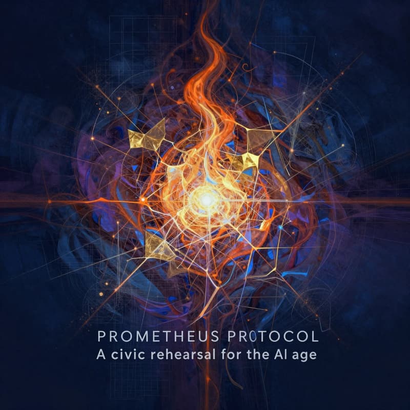 Cover Image for Prometheus Protocol: A civic rehearsal for the AI age