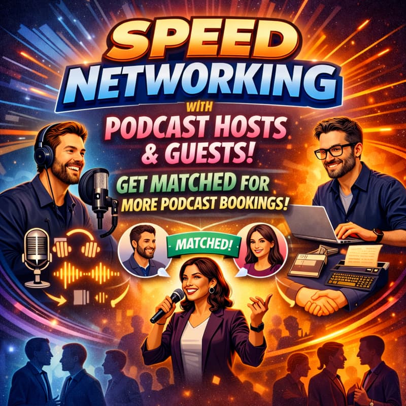 Cover Image for Speed Networking with Podcast Hosts & Guests!