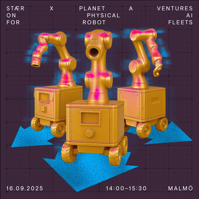 Cover Image for Stær x Planet A Ventures on Physical AI for Robot Fleets