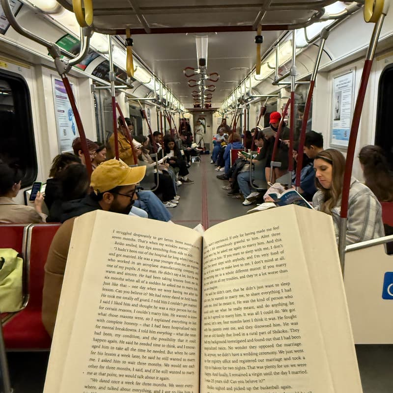 Cover Image for Reading Rhythms Toronto - Subway/LRT Reading Party