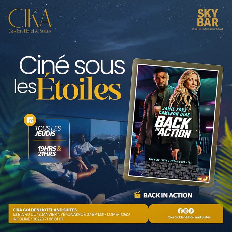 Image de couverture pour Soirée Ciné Sous Les Étoiles