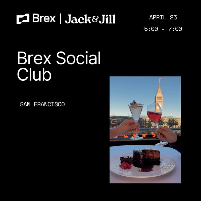 Cover Image for Brex x Jack & Jill Cocktail Hour