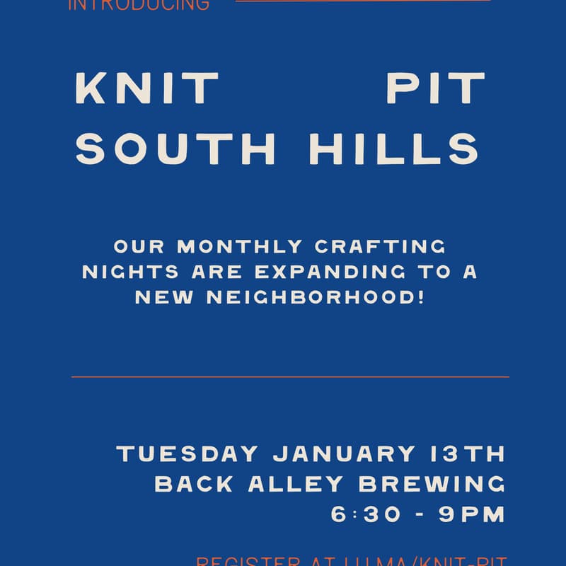 Cover Image for KNIT PIT - SOUTH HILLS