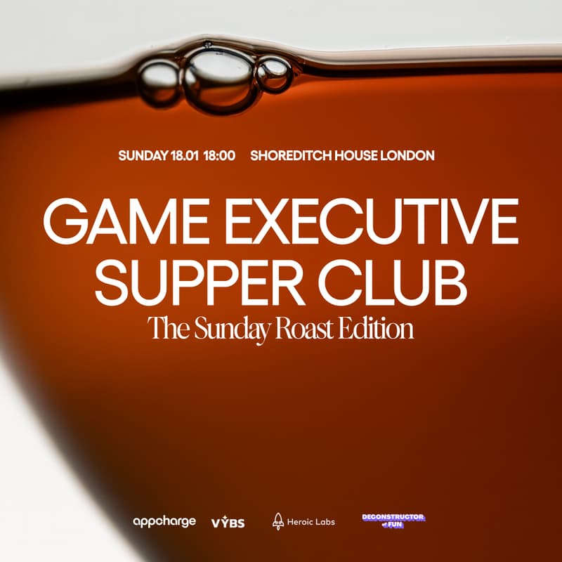 Cover Image for Game Executive Supper Club – The Sunday Roast Edition