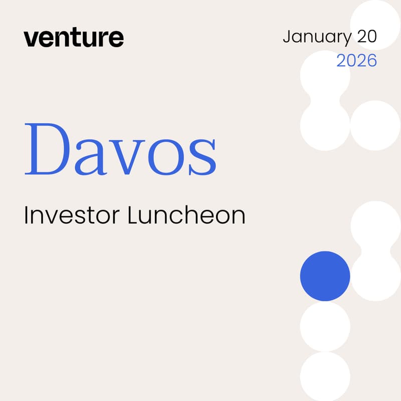 Cover Image for VENTURE Investor Luncheon Davos