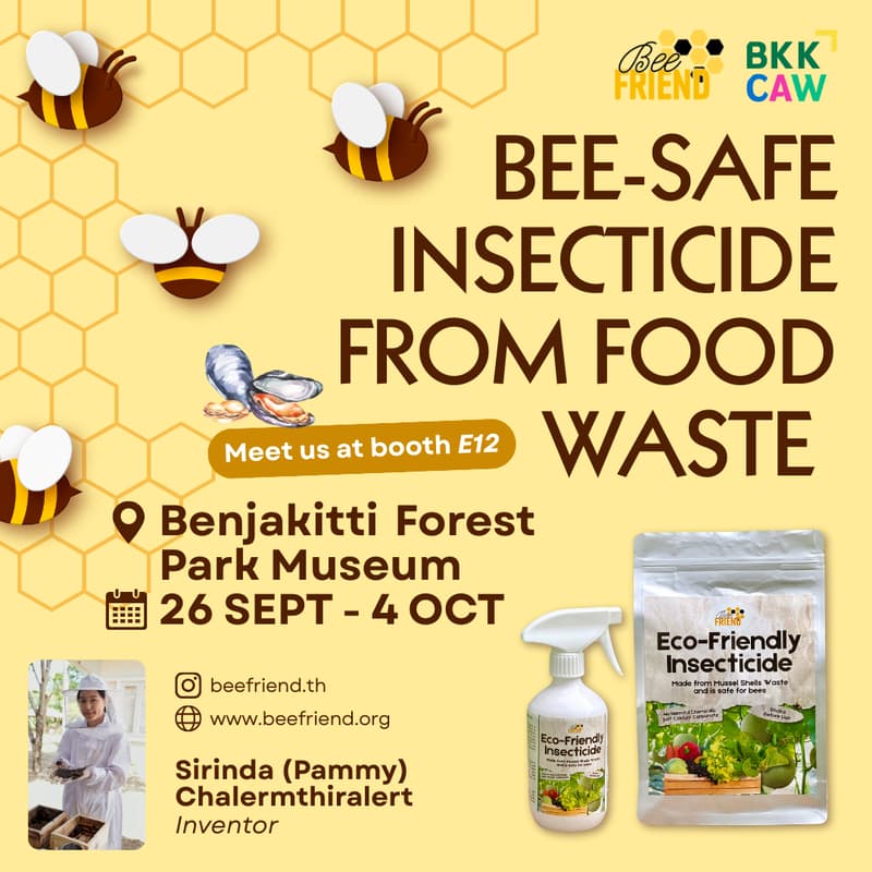 Cover Image for BeeFriend: Bee-Safe Insecticide from Food Waste