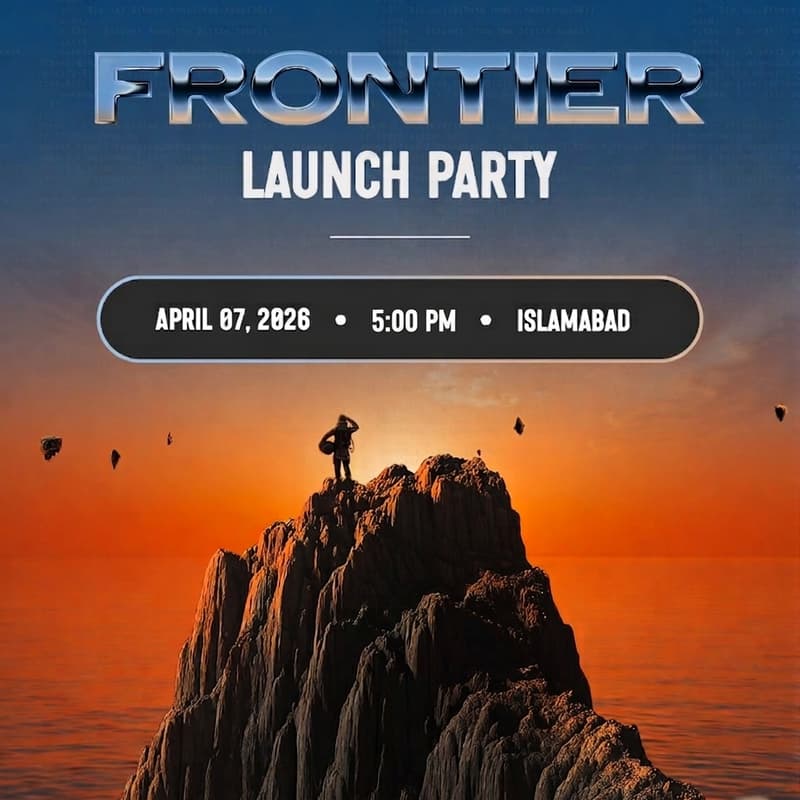 Cover Image for IRL: Colosseum Frontier Launch Party - Islamabad