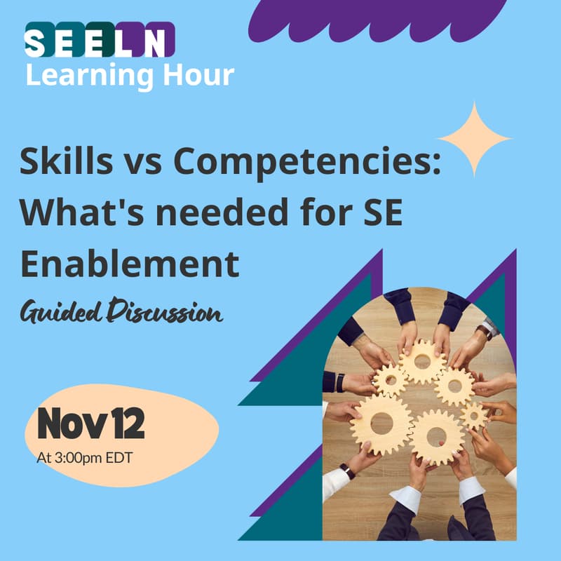 Cover Image for Skills vs Competencies: What's needed for SE Enablement
