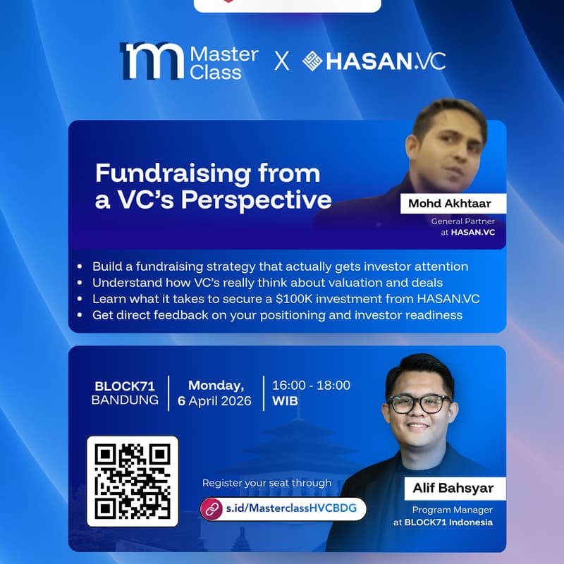 Cover Image for MasterClass x HASANVC Bandung