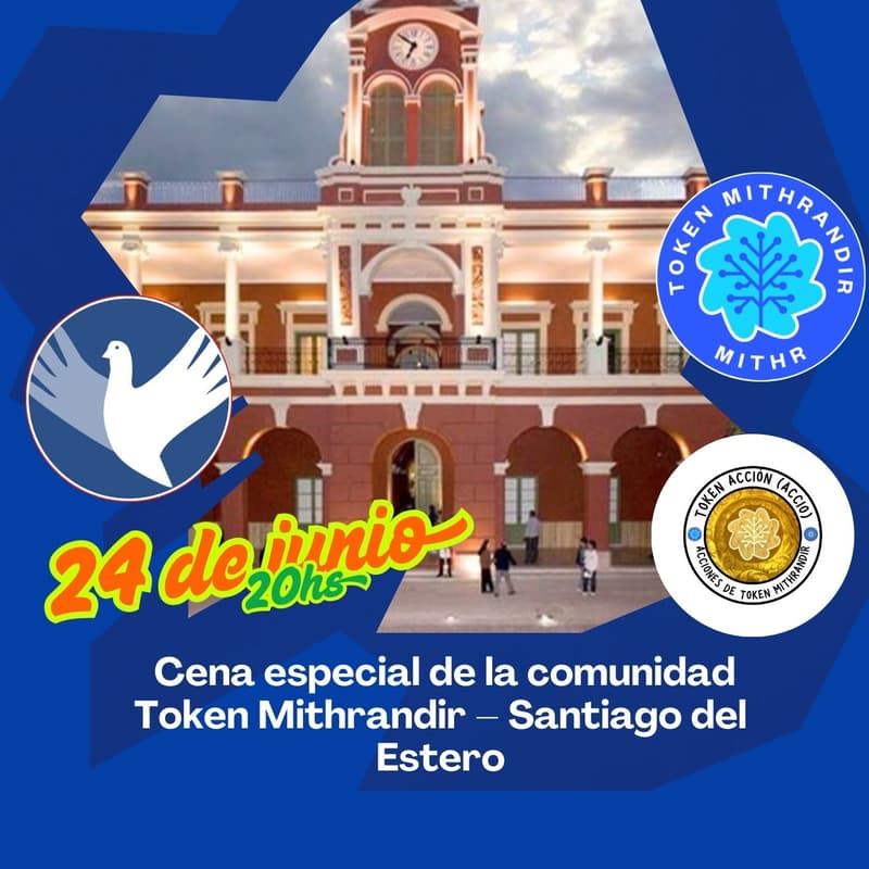 Cover Image for Cena de la comunidad de Token Mithrandir en la ciudad de Santiago del Estero (Argentina)