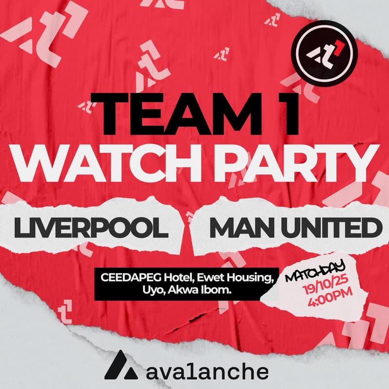 Cover Image for Team1 Watch Party, Uyo