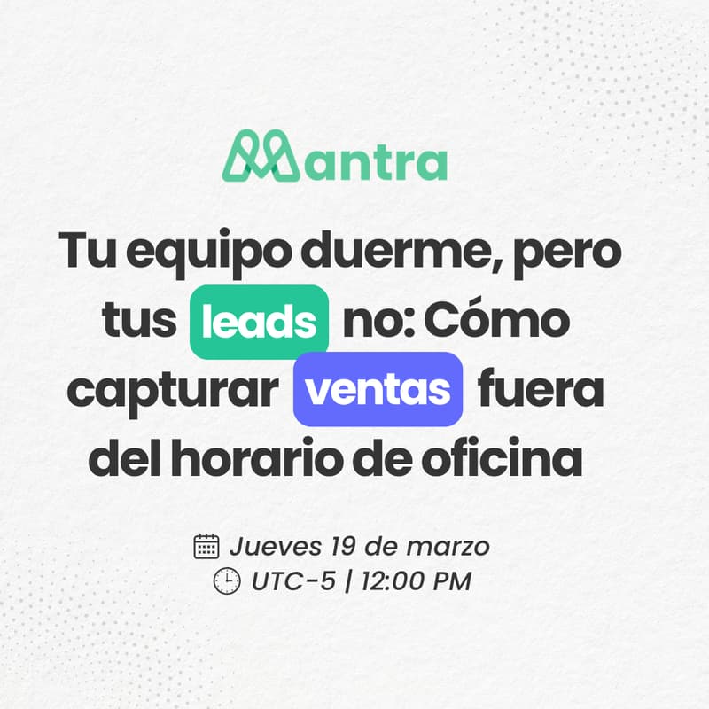 Cover Image for Tu equipo duerme, pero tus leads no: Cómo capturar ventas fuera del horario de oficina
