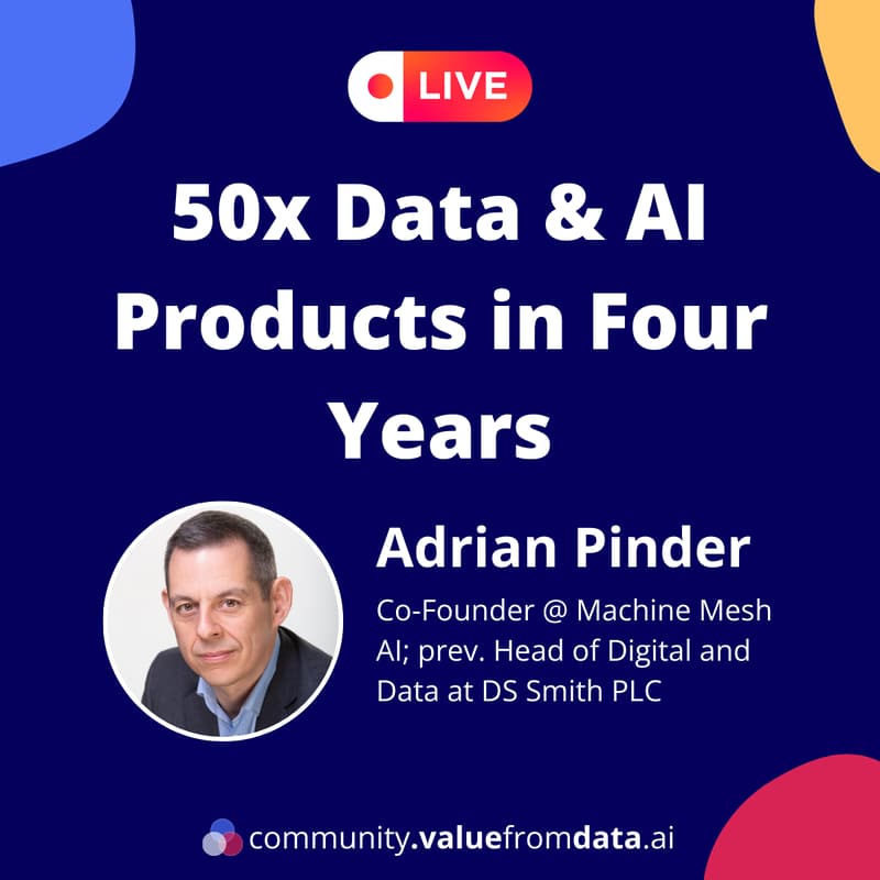 Cover Image for [Online] 50 Data Products in 4 Years: What DS Smith Got Right (and Wrong)