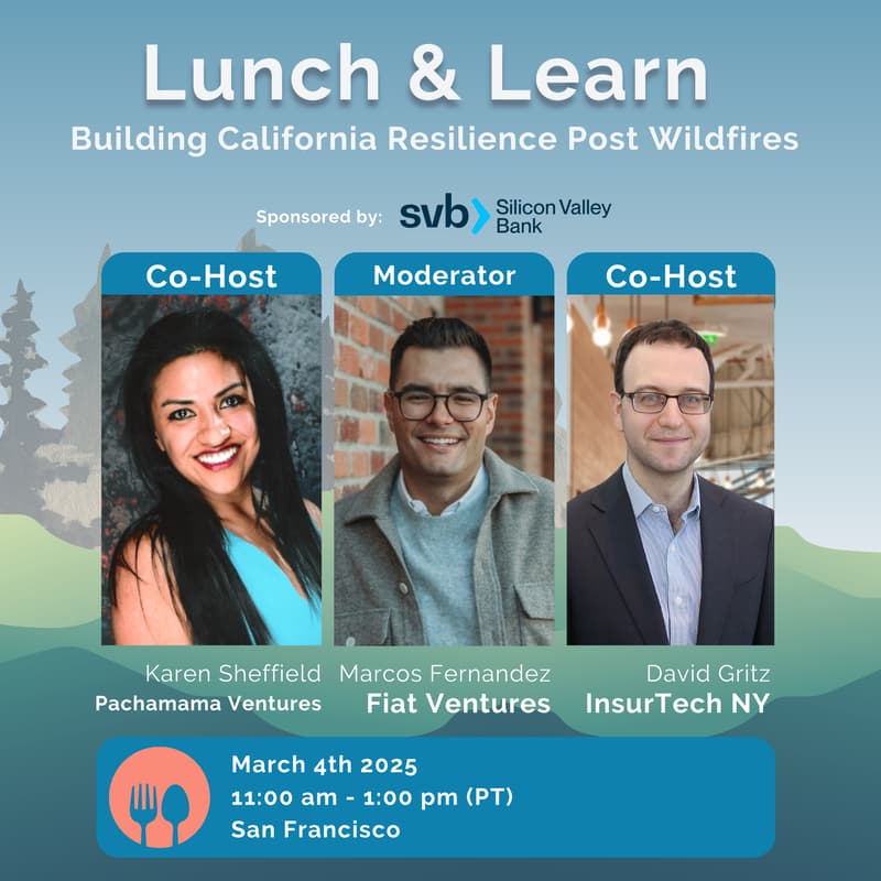 Cover Image for Lunch & Learn: "Building California Resilience Post Wildfires"