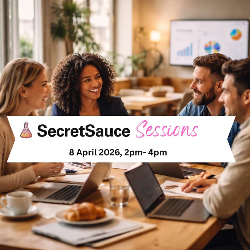 Cover Image for SecretSauce Sessions: Free content workshop for Singapore businesses