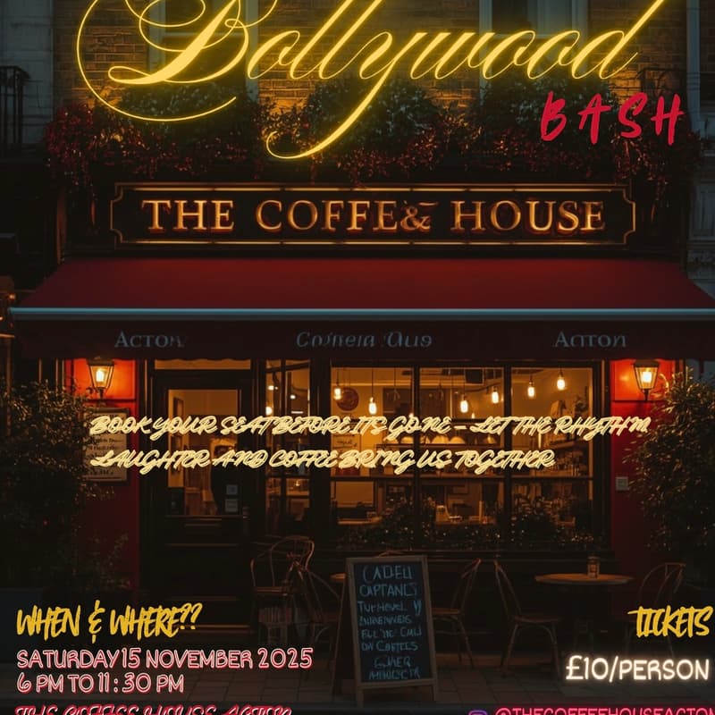 Cover Image for Bollywood Saturday quiznight