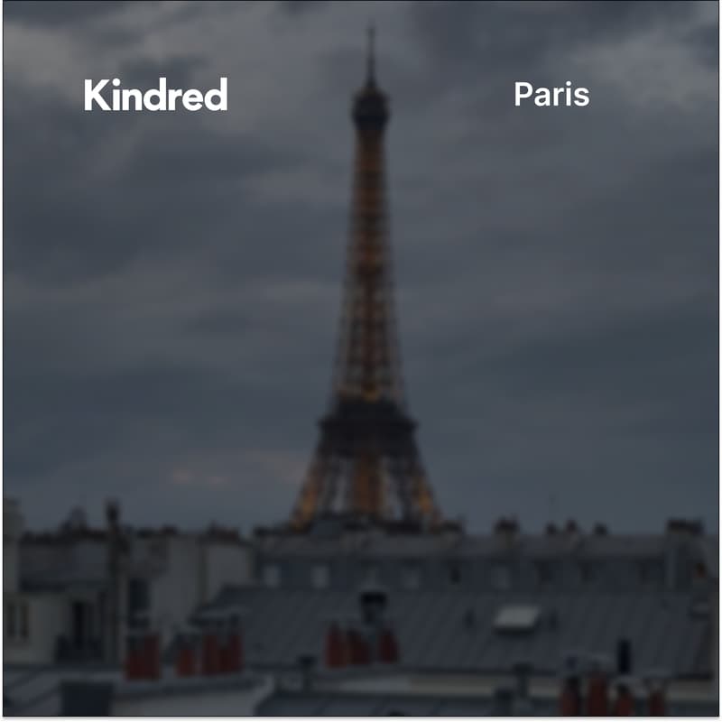 Cover Image for Kindred Paris: Cozy Dinner & Drinks with an Eiffel Tower View