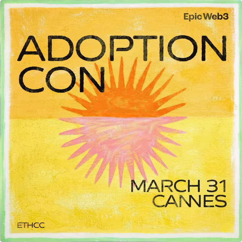 Cover Image for AdoptionCon | EthCC 🇫🇷