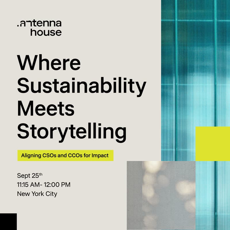 Cover Image for Where Sustainability Meets Storytelling: Aligning CSOs and CCOs for Impact