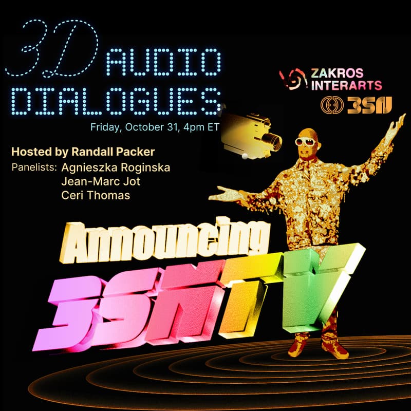 Cover Image for 3D Audio Dialogues: Announcing 3SNTV