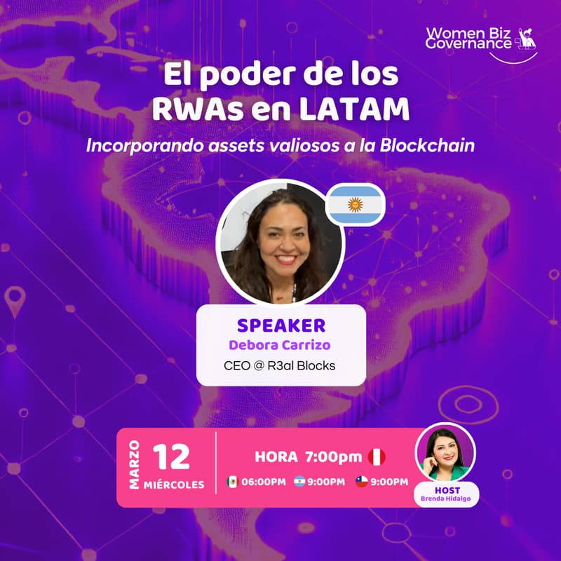 Cover Image for El poder de los RWAs en Latam, incorporando assets valiosos a la Blockchain