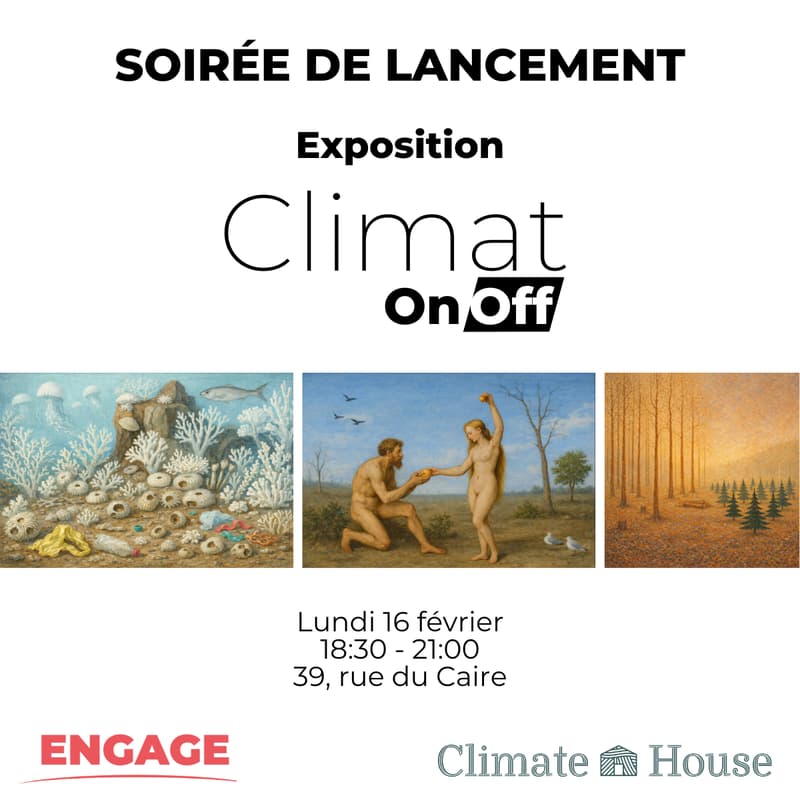 Cover Image for Soirée de lancement CLIMAT On/ Off