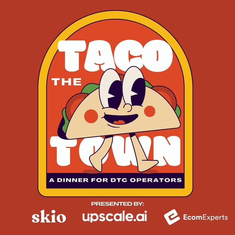 Cover Image for Austin DTC Brand Dinner | EcomExperts, Skio x Upscale