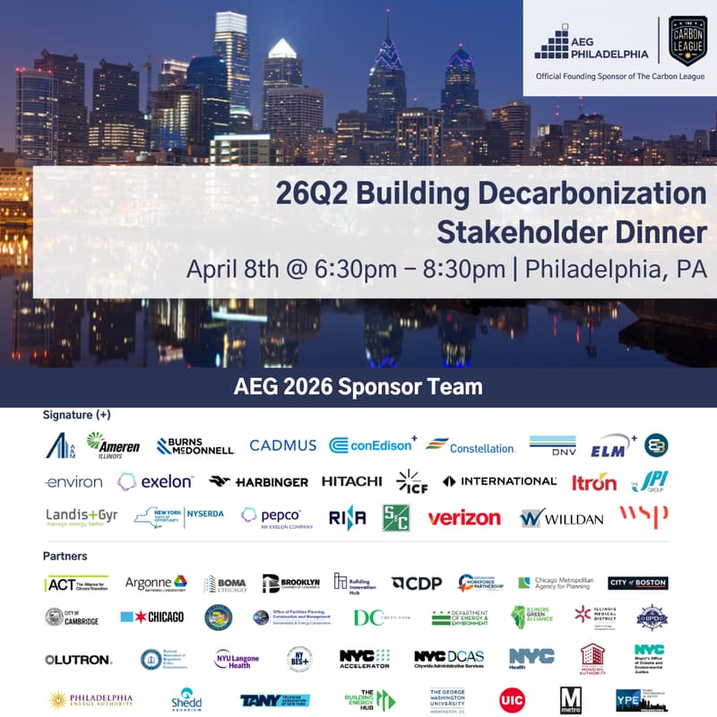 Cover Image for 26Q2 Philadelphia Dinner: Grid Optimization + Mobility & Clean Transportation