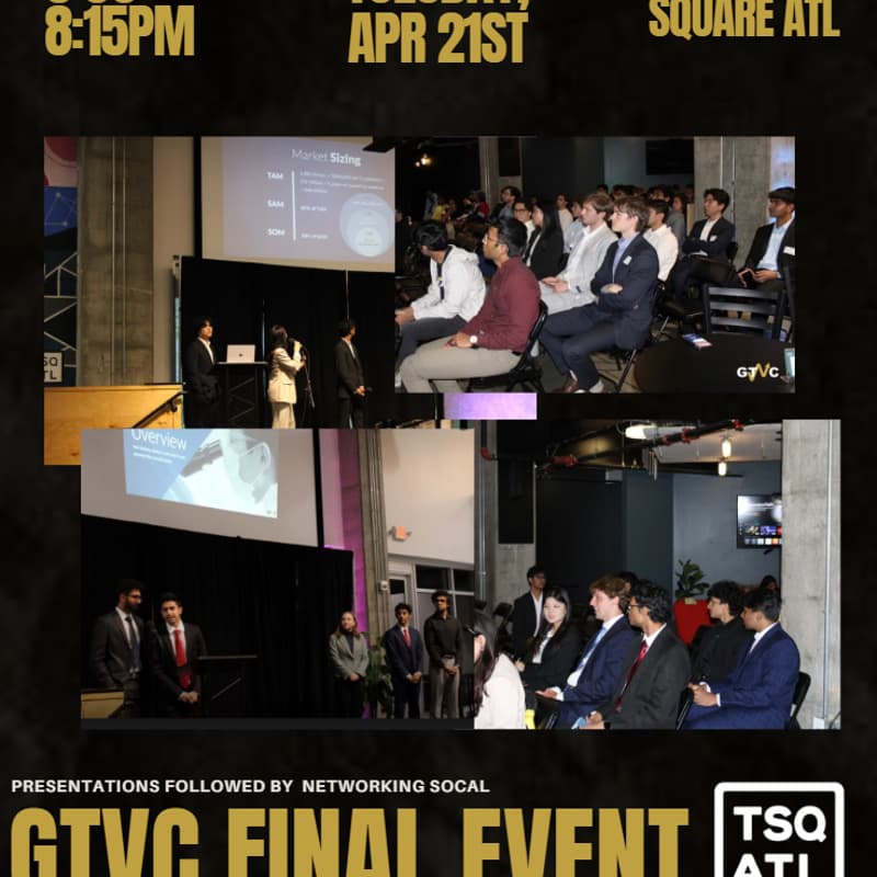 Cover Image for Georgia Tech Venture Capital Club Investment Pitch Competion