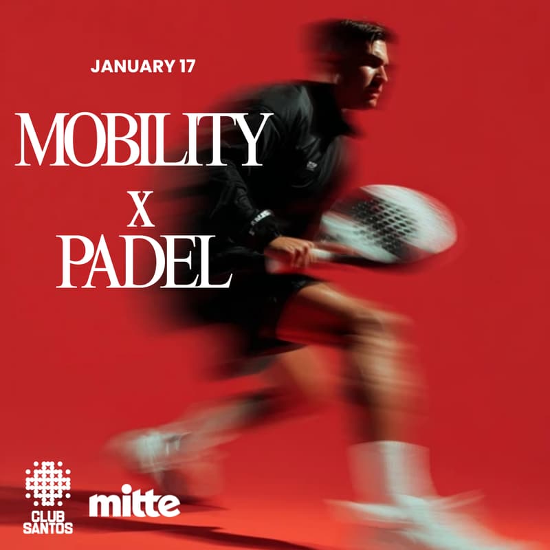 Cover Image for MOBILITY x PADEL