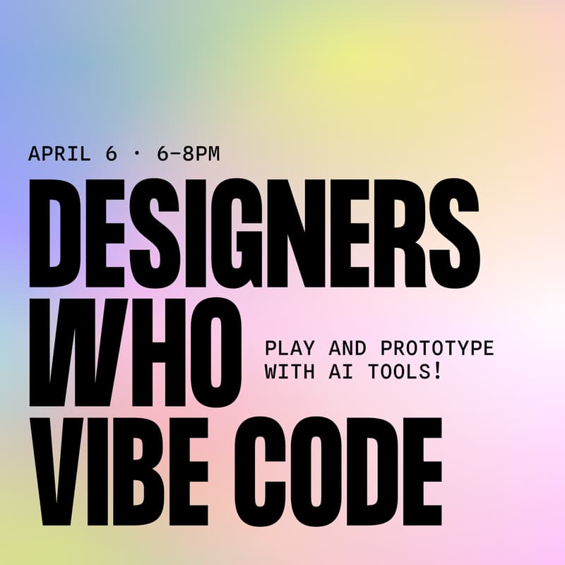 Cover Image for Designers who Vibe Code