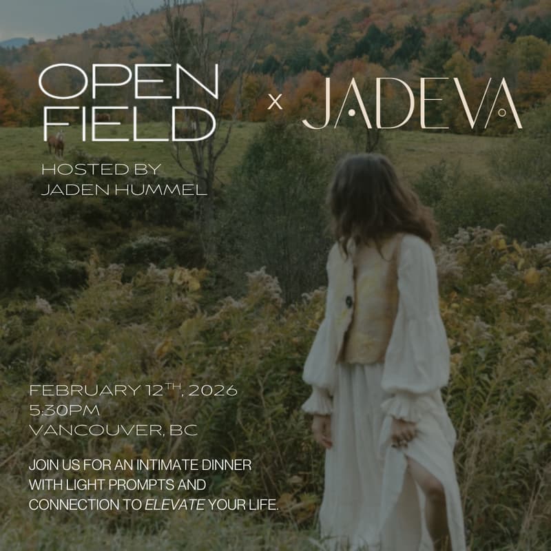 Cover Image for Open Field x JADEVA Dinner