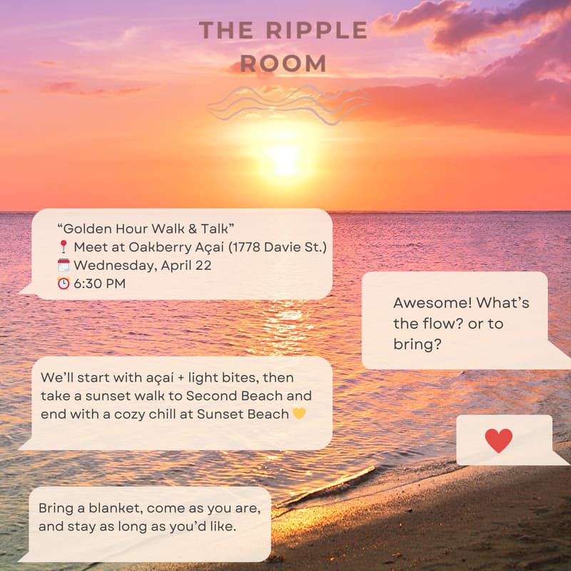 Cover Image for Girlies Golden Hour Walk & Talk