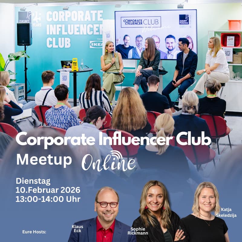 Cover Image for Corporate Influencer Club Meetup - Online Edition