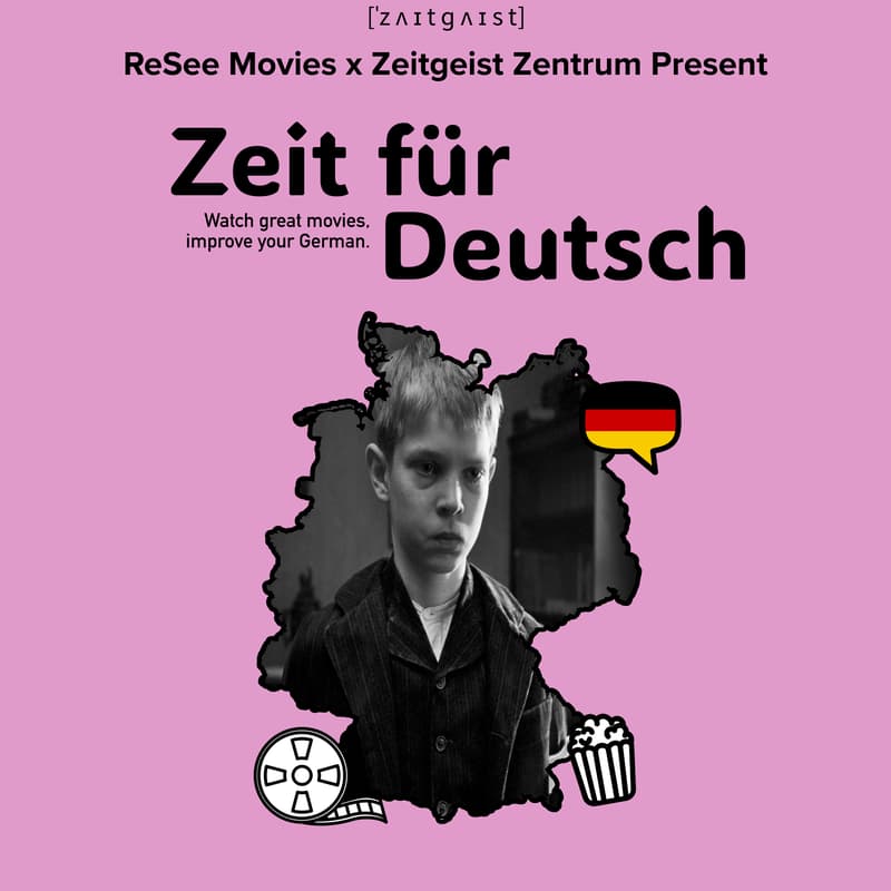 Cover Image for Zeit für Deutsch: German Language Film Screening (OmeU) + Language Practice/Games 🇩🇪🗣️