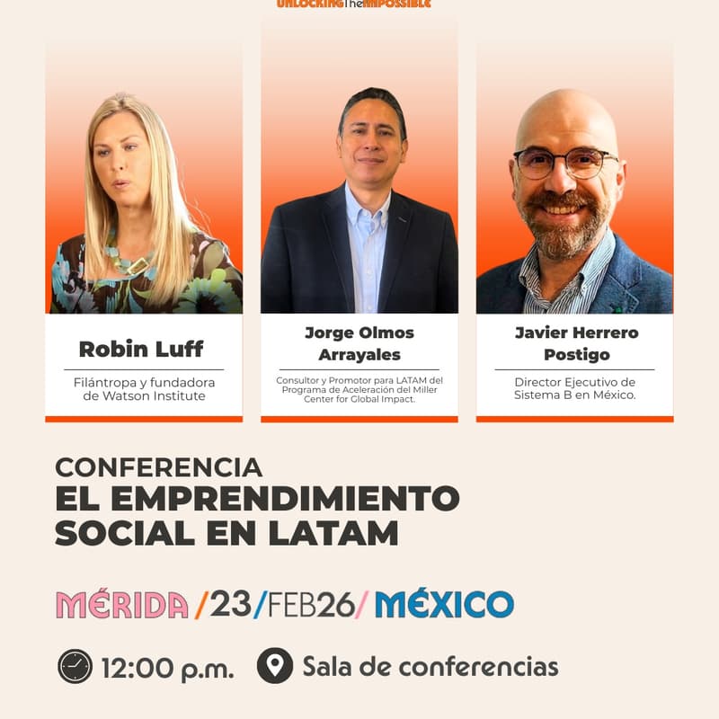 Cover Image for Mesa panel: El emprendimiento social en LATAM